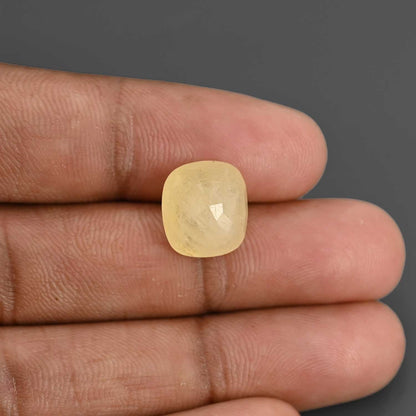 Yellow Sapphire (Pukhraj) - 10.32 Carat