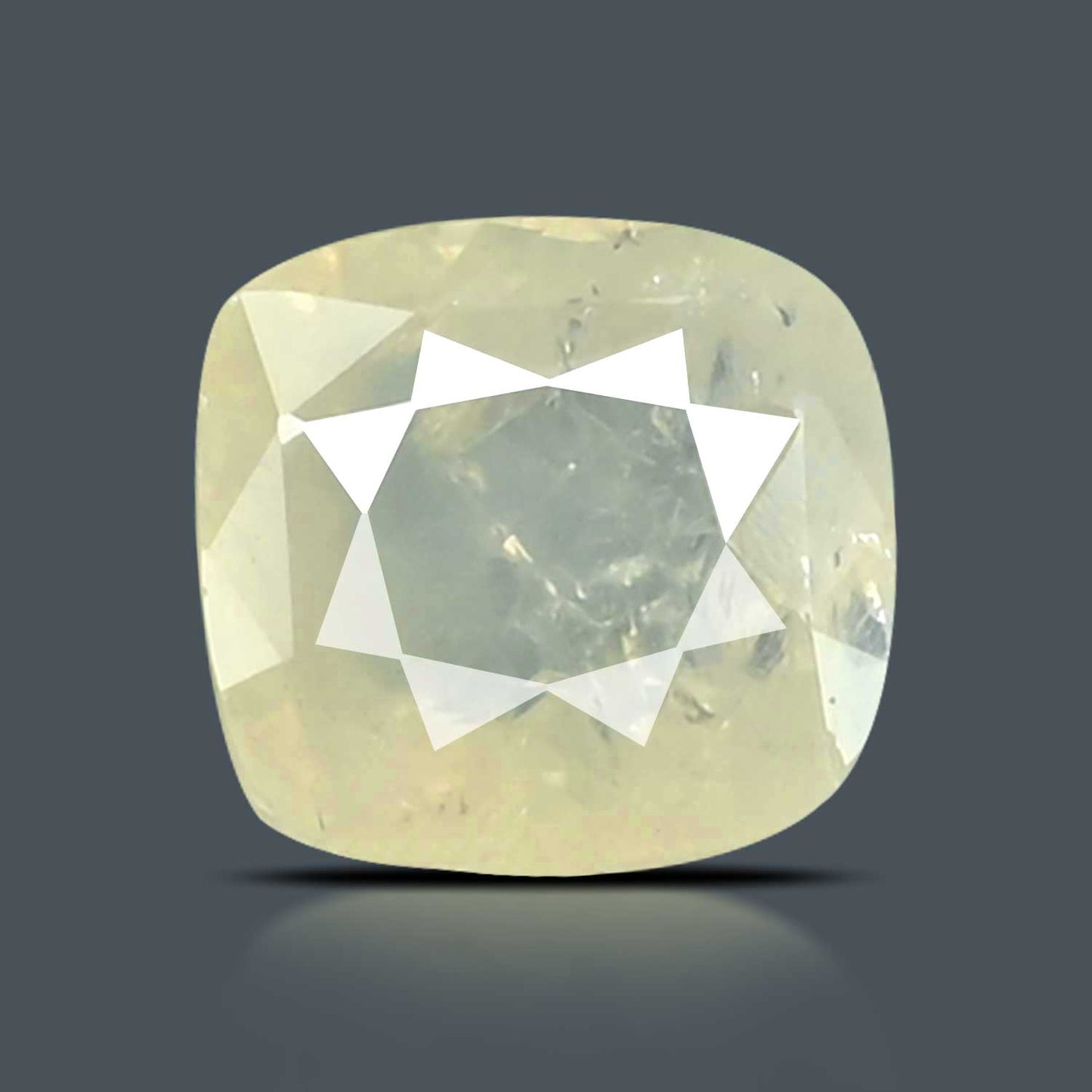 Yellow Sapphire (Pukhraj) (Srilanka) Cts 6.54 Ratti 7.18