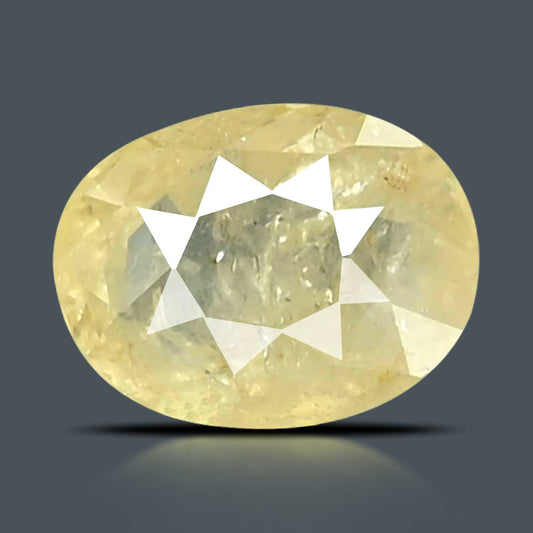 Yellow Sapphire (Pukhraj) (Srilanka) Cts 5.22 Ratti 5.73