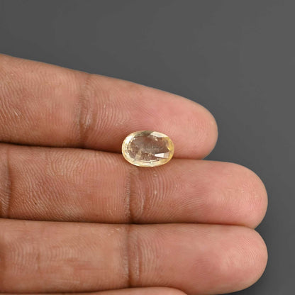 Ceylon Yellow Sapphire - 4.03 Carat