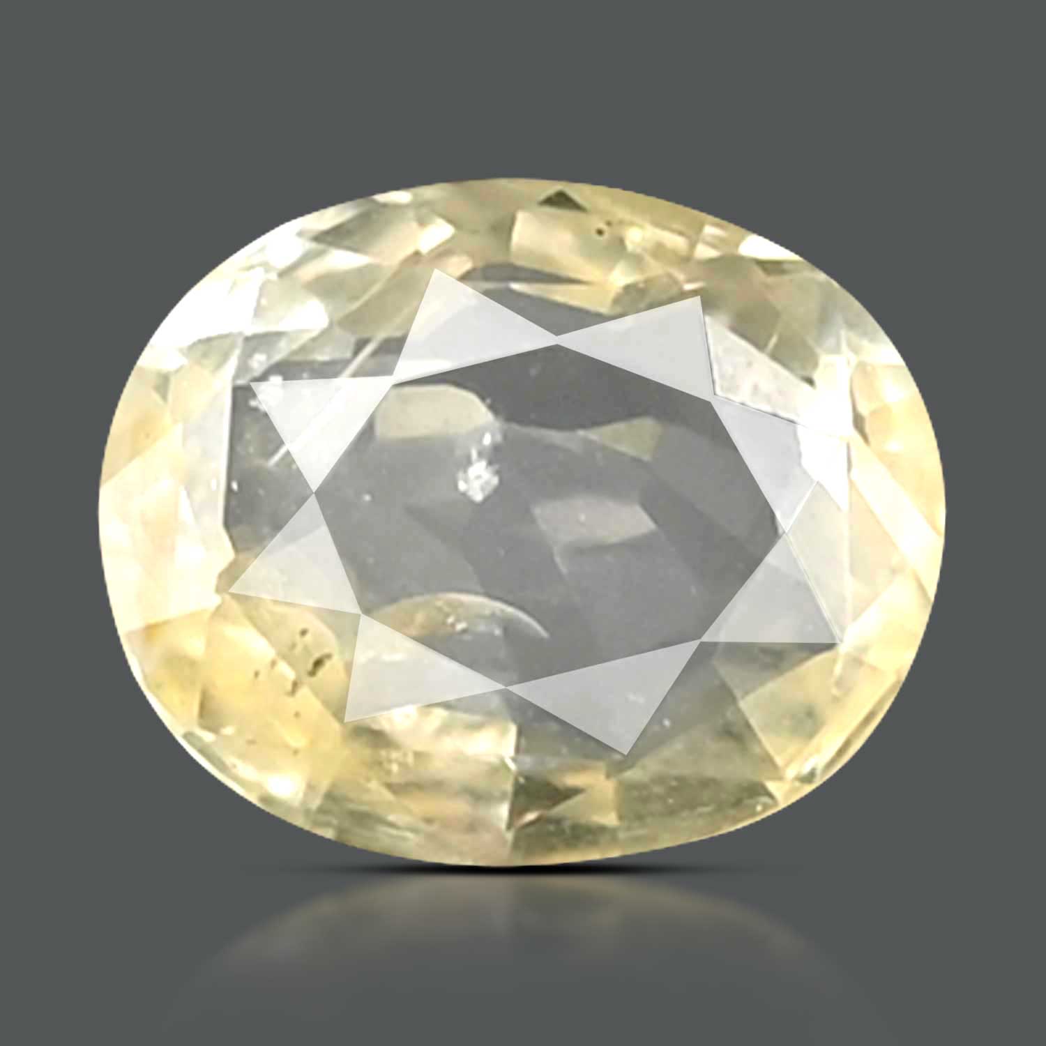 Natural Ceylon Yellow Sapphire (Pukhraj Stone) 3.04 Carat