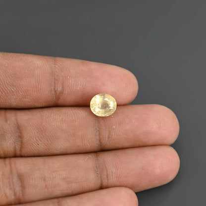 Ceylon Yellow Sapphire - 3.21 Carat