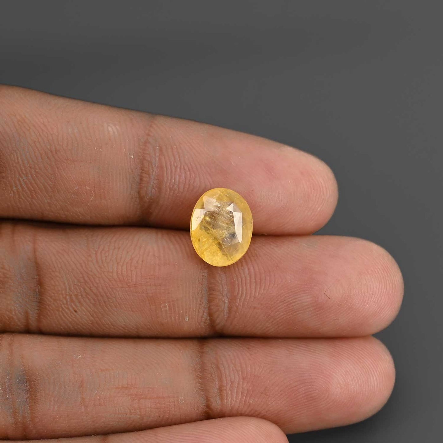 Yellow Sapphire (Pukhraj) - 4.93 Carat