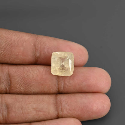 Yellow Sapphire (Pukhraj) - 10.52 Carat