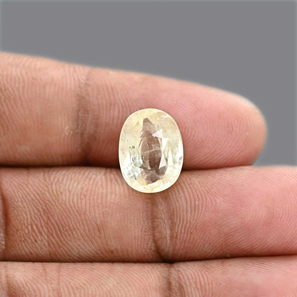 Ceylon Yellow Sapphire 6.9 Carat