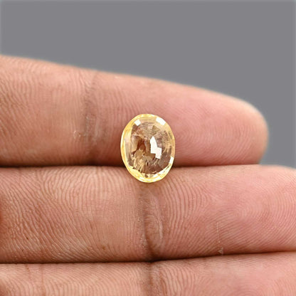 Ceylon Yellow Sapphire 5.18 Carat