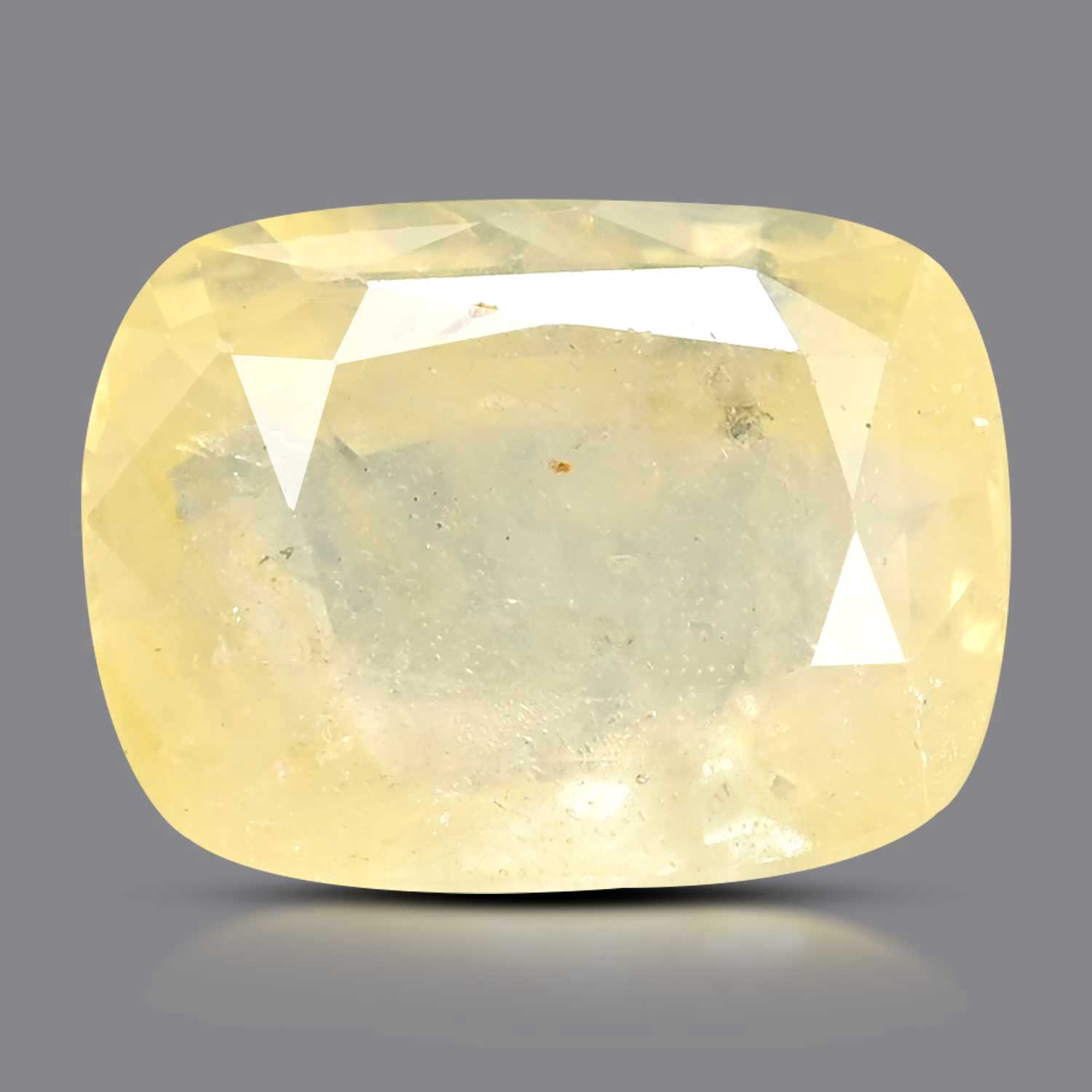 Asli Ceylon Pukhraj Ratna Yellow Sapphire 8.45 Carat
