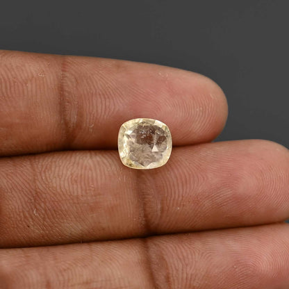 Ceylon Yellow Sapphire Carat 5.28