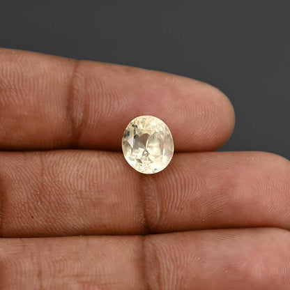 Ceylon Yellow Sapphire Carat 5.45