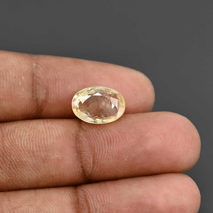 Ceylon Yellow Sapphire 5.28 Carat