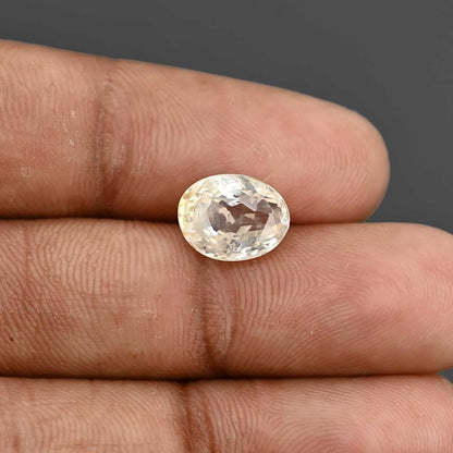 Ceylon Yellow Sapphire 4.87 Carat