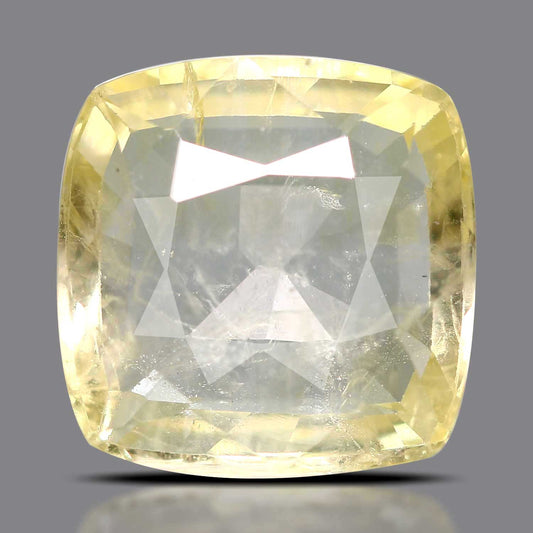 Yellow Sapphire (Pukhraj) Srilanka Cts 8.2 Ratti 9.02