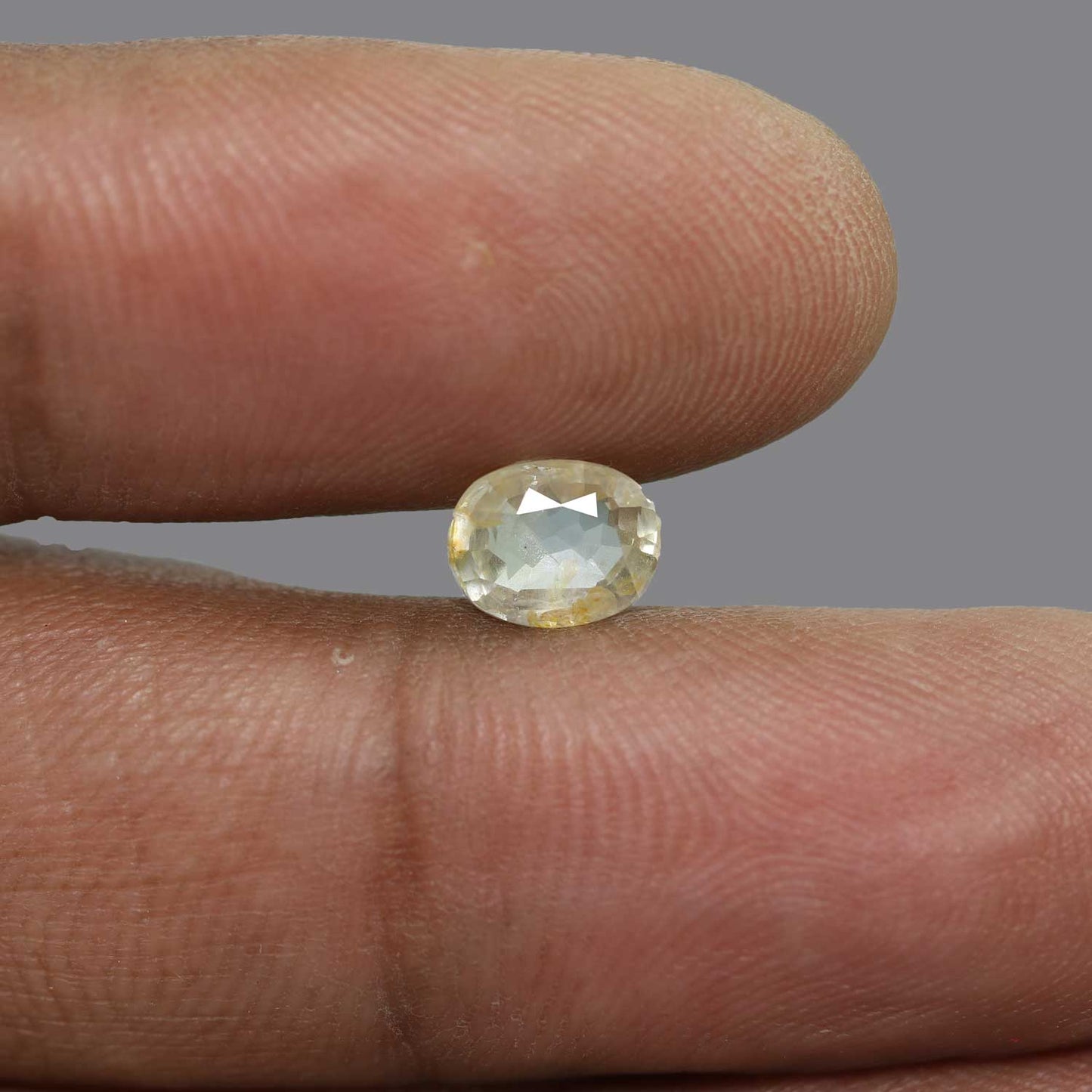 Yellow Sapphire (Pukhraj) Srilanka Cts 1.87 Ratti 2.06