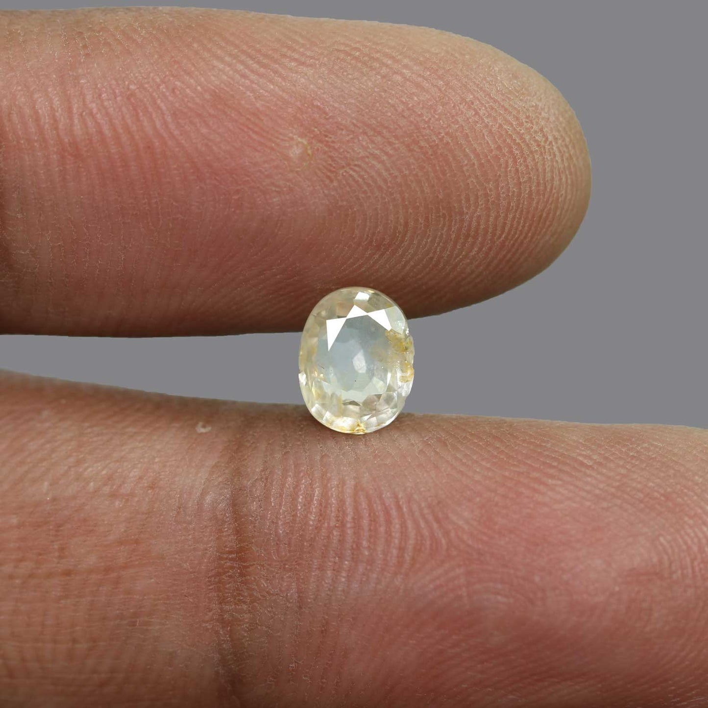 Yellow Sapphire (Pukhraj) Srilanka Cts 1.87 Ratti 2.06