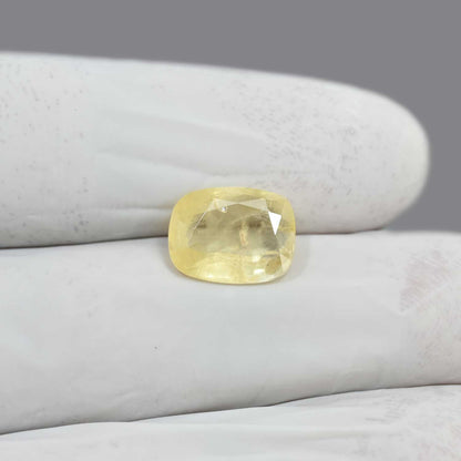 Yellow Sapphire Stone - 4.46 Carat