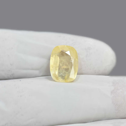 Yellow Sapphire Stone - 4.46 Carat