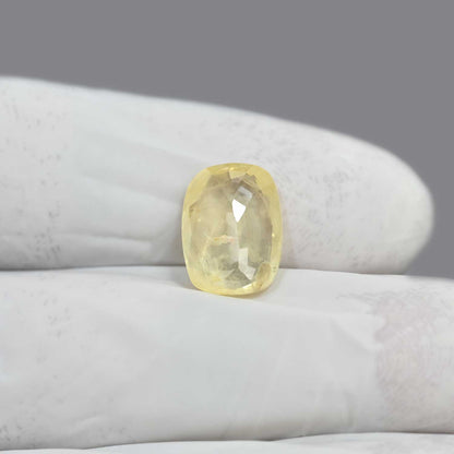 Yellow Sapphire Stone - 4.46 Carat