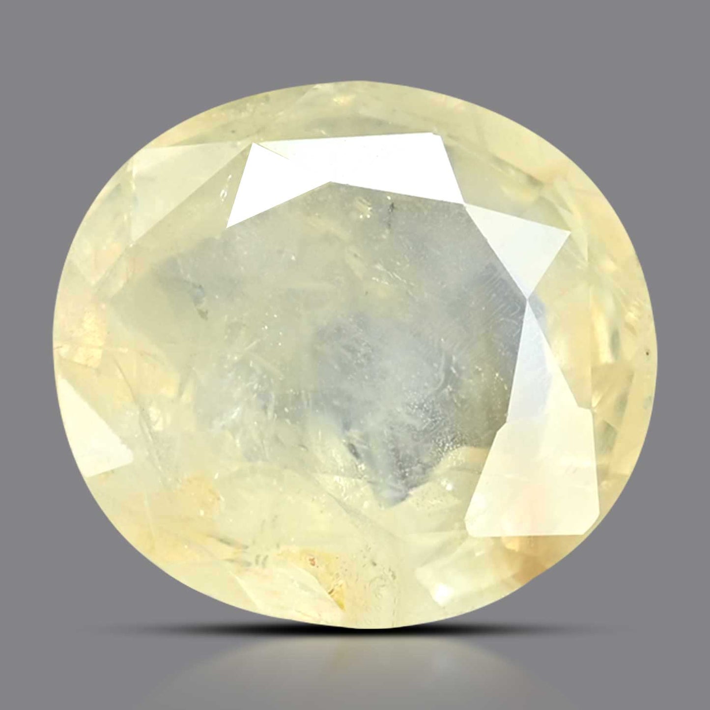 Yellow Sapphire Stone - 6.08 Carat