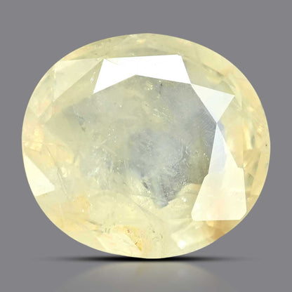 Yellow Sapphire Stone - 6.08 Carat