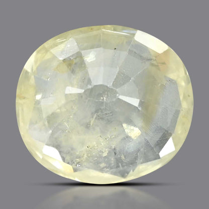 Yellow Sapphire Stone - 6.08 Carat