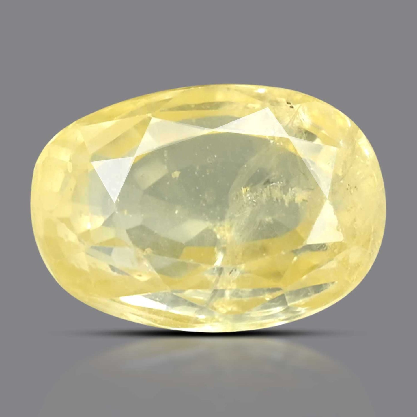 Yellow Sapphire Stone - 5.31 Carat