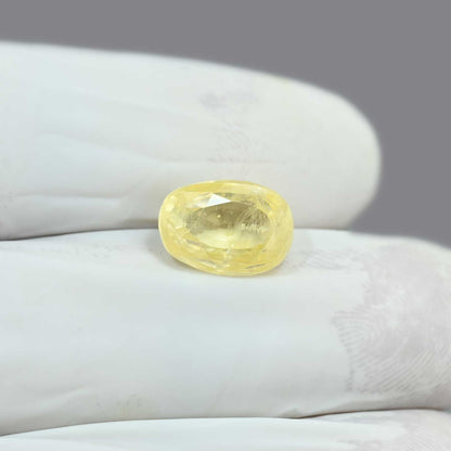Yellow Sapphire Stone - 5.31 Carat
