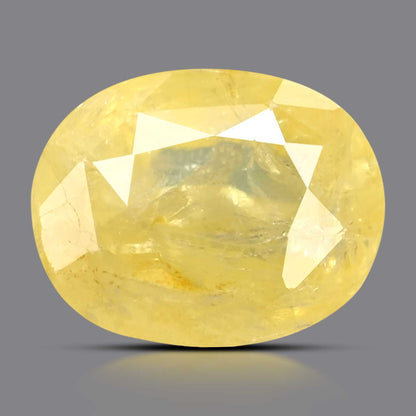 Yellow Sapphire Stone - 8.22 Carat