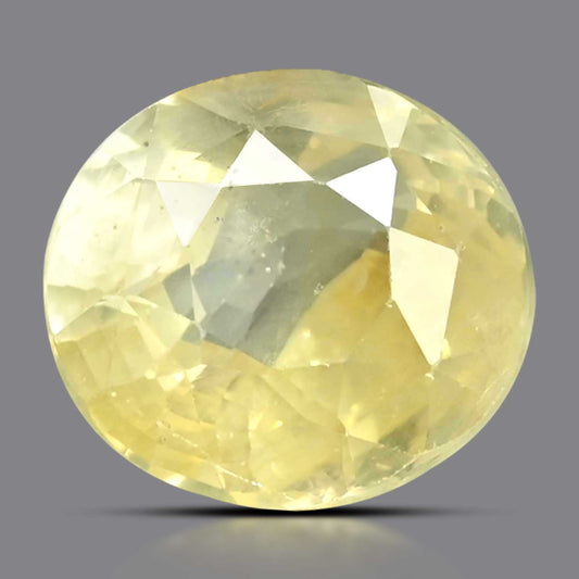 Yellow Sapphire Stone - 5.15 Carat
