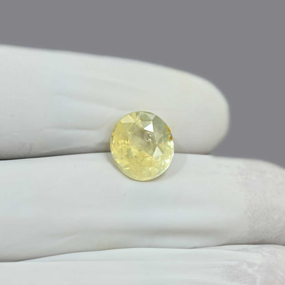 Yellow Sapphire Stone - 5.15 Carat