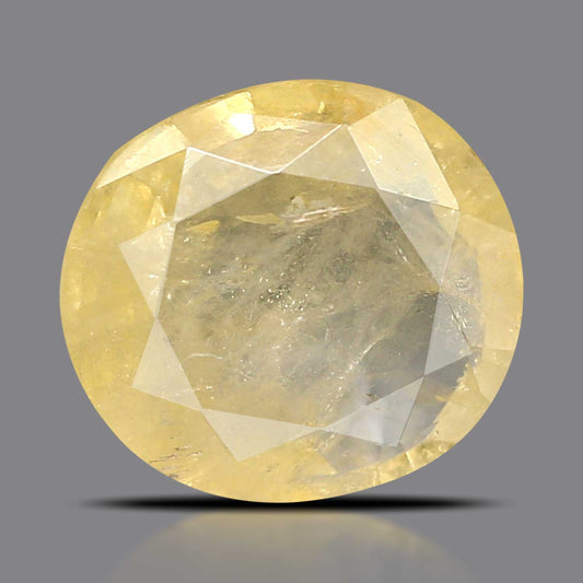 Yellow Sapphire Stone - 3.93 Carat
