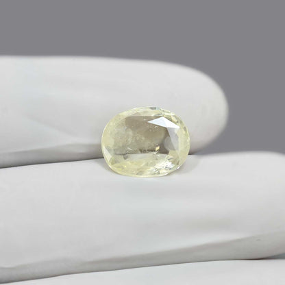 Yellow Sapphire (Pukhraj) - 5.46 Carat