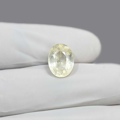 Yellow Sapphire (Pukhraj) - 5.77 Carat