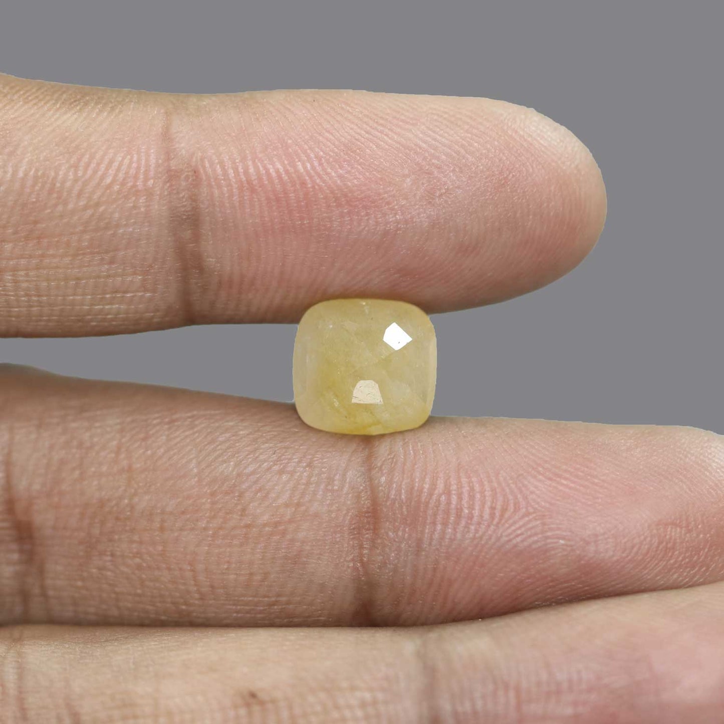 Yellow Sapphire (Pukhraj) - 7.78 Carat