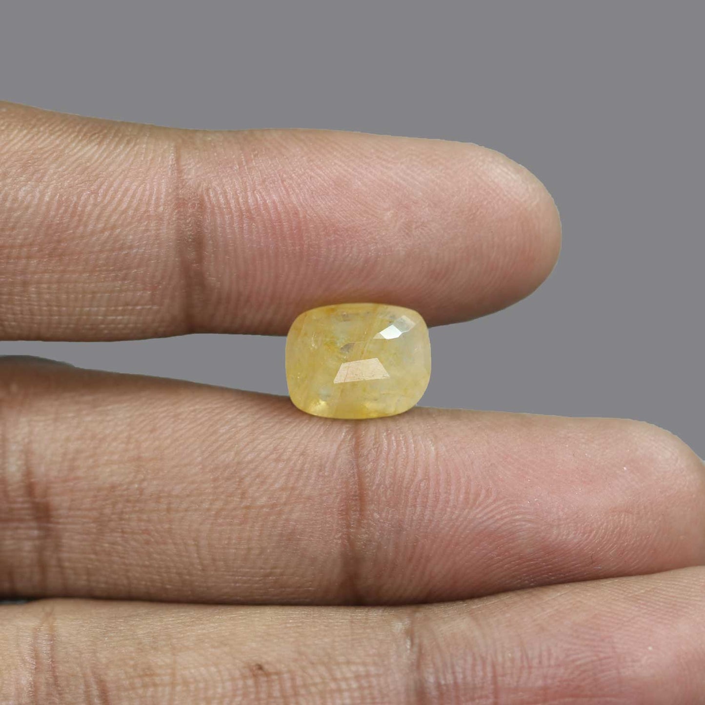 Yellow Sapphire (Pukhraj) - 7.7 Carat
