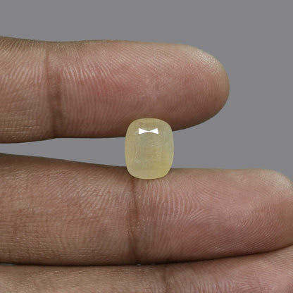 Yellow Sapphire (Pukhraj) - 6.23 Carat
