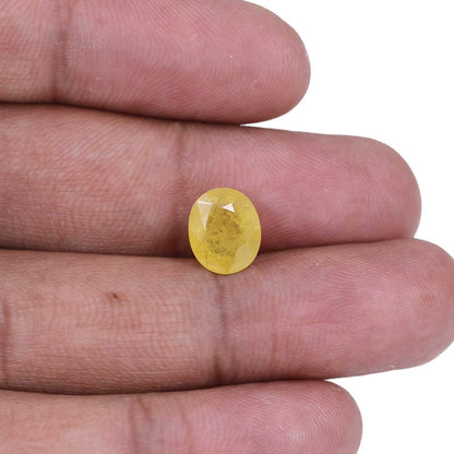 Yellow Sapphire - 4.14 Carat