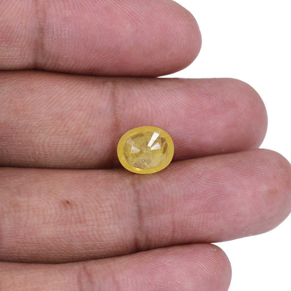Yellow Sapphire - 4.14 Carat