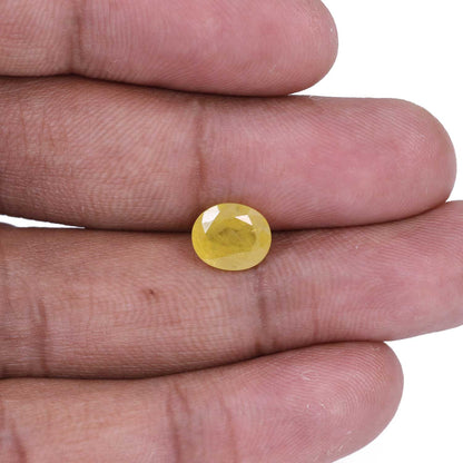 Yellow Sapphire - 4.15 Carat