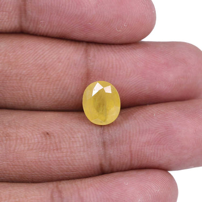 Yellow Sapphire - 5.49 Carat