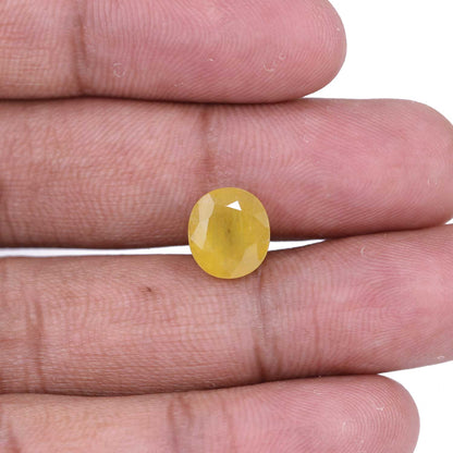 Yellow Sapphire - 6.62 Carat