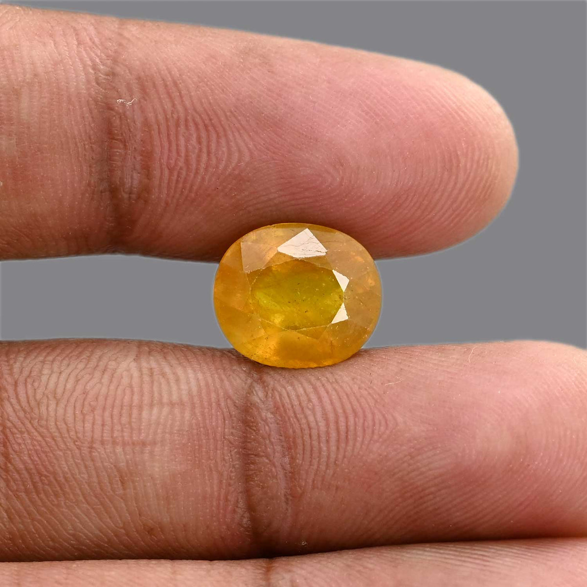Yellow Sapphire 7.48 Carat