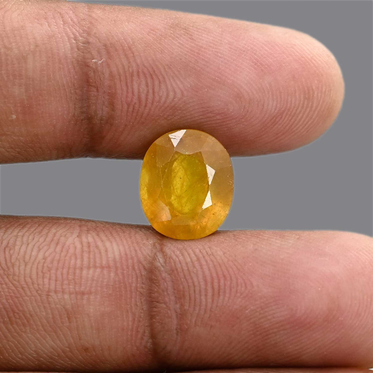 Yellow Sapphire 7.48 Carat