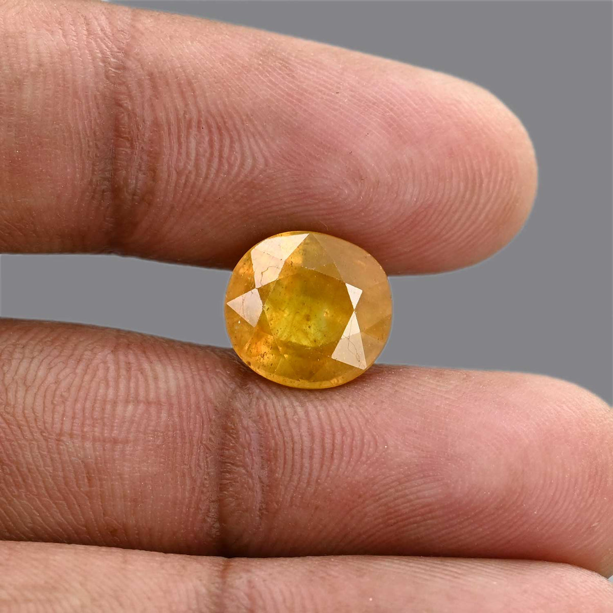 Yellow Sapphire 7.44 Carat