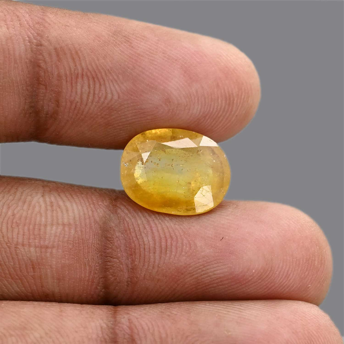 Yellow Sapphire 7.56 Carat