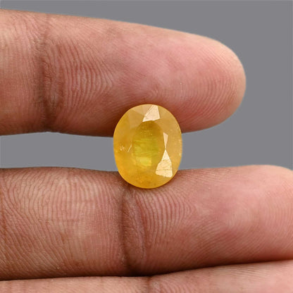 Yellow Sapphire 6.66 Carat