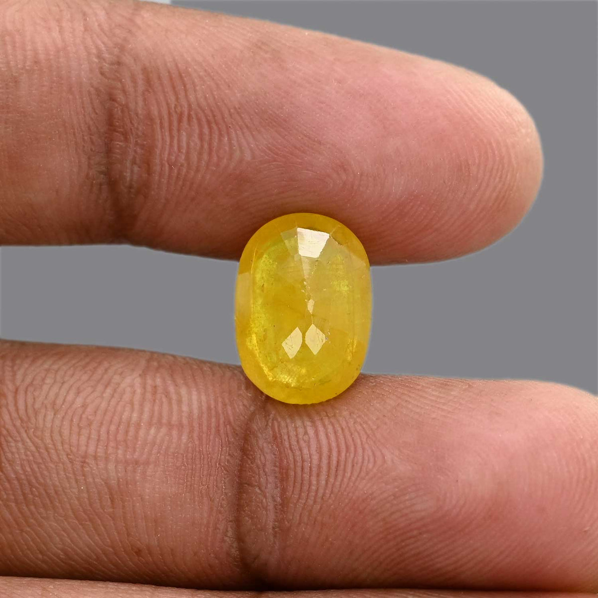 Yellow Sapphire 6.53 Carat