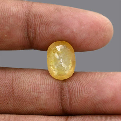 Yellow Sapphire 7.04 Carat