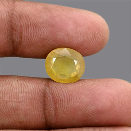 Yellow Sapphire 6.29 Carat