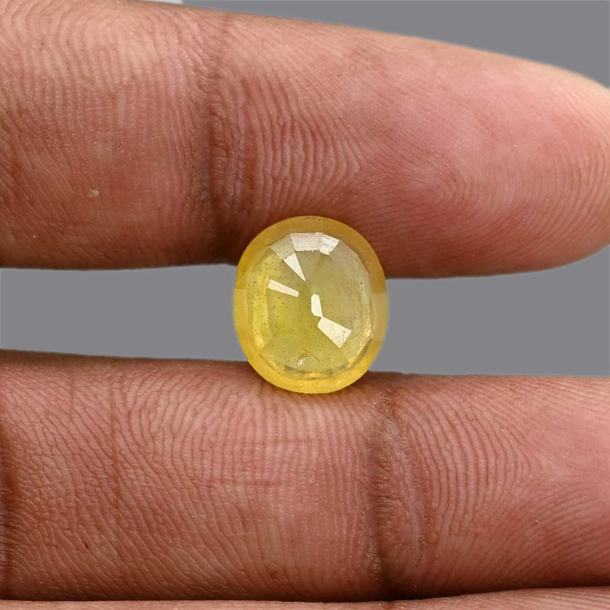 Yellow Sapphire 6.29 Carat