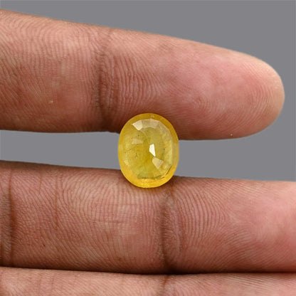 Yellow Sapphire 6.15 Carat